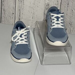 Keds Women's Blisswalk Jersey Lace Up Sneakers Blue size 9W  New Bliss Foam Tech